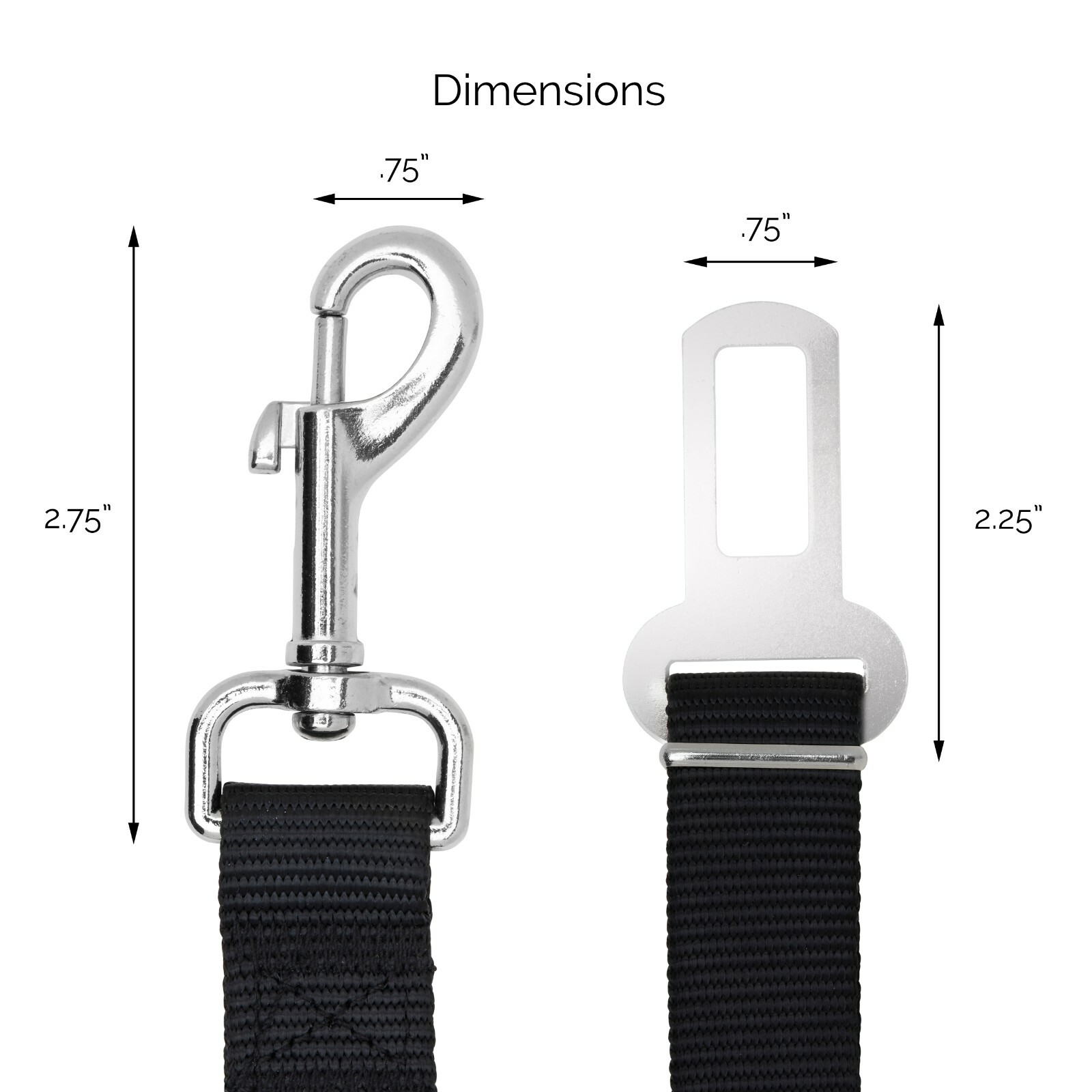 Dog Seat Belt Leash Pet Seatbelt Car Suv Safety Adjustable Harness Tether 2Pack