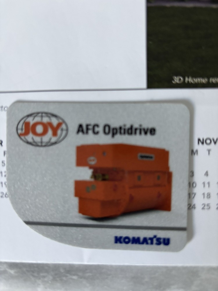 Joy coal mining stickers. (2025) Listing Item 196