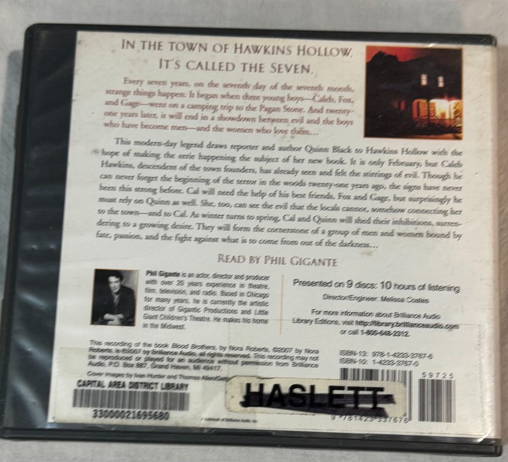 Audiobooks on CD Choose A Title! Ex Library