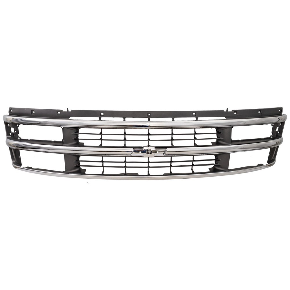 Grille Assembly For 1996-2002 Chevrolet Express 3500 Express 1500 Chrome Shell