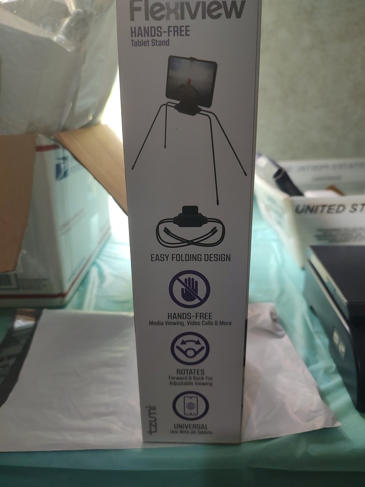 Tzumi Flexiview Hands- Free Tablet Stand