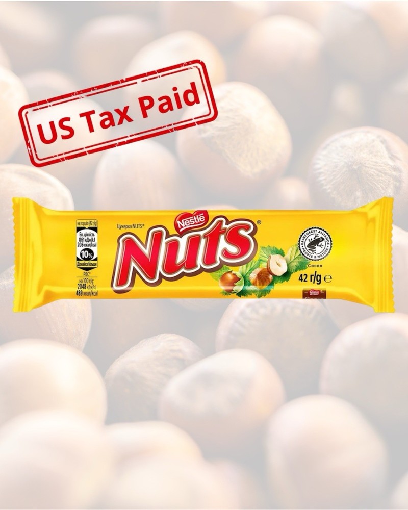 Сandy Nuts with whole hazelnuts 42g