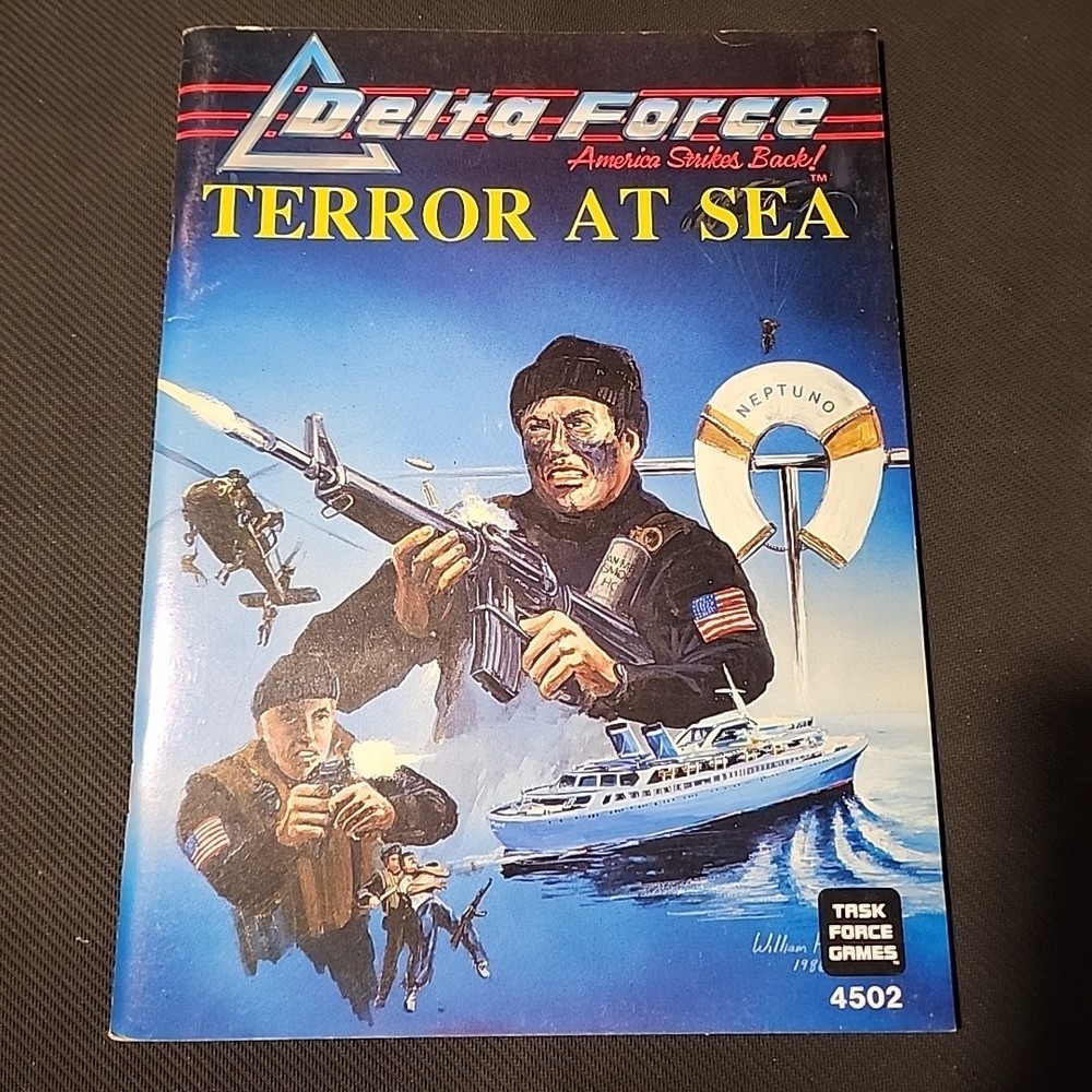 Task Force Games Delta Force American Strikes Back! Terror At Sea