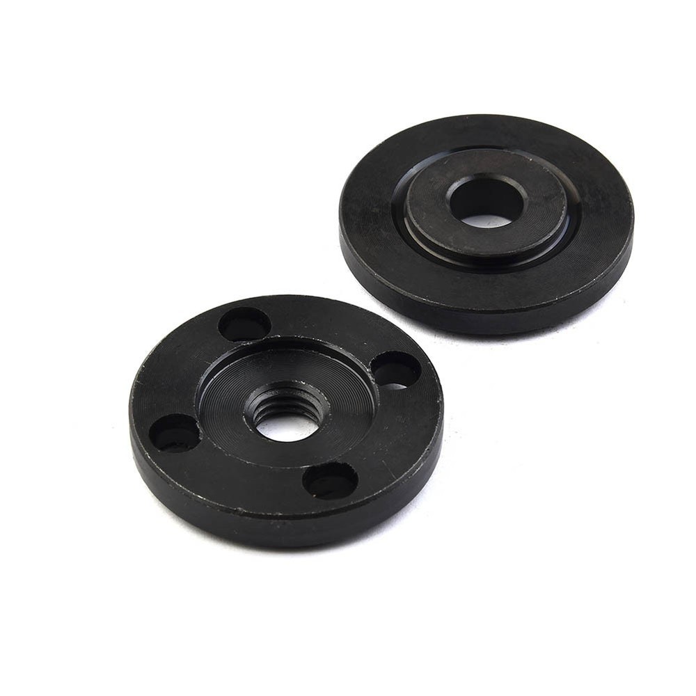1 pair Flange Nut For Angle grinder type 100 Thread replacement Fixing tool