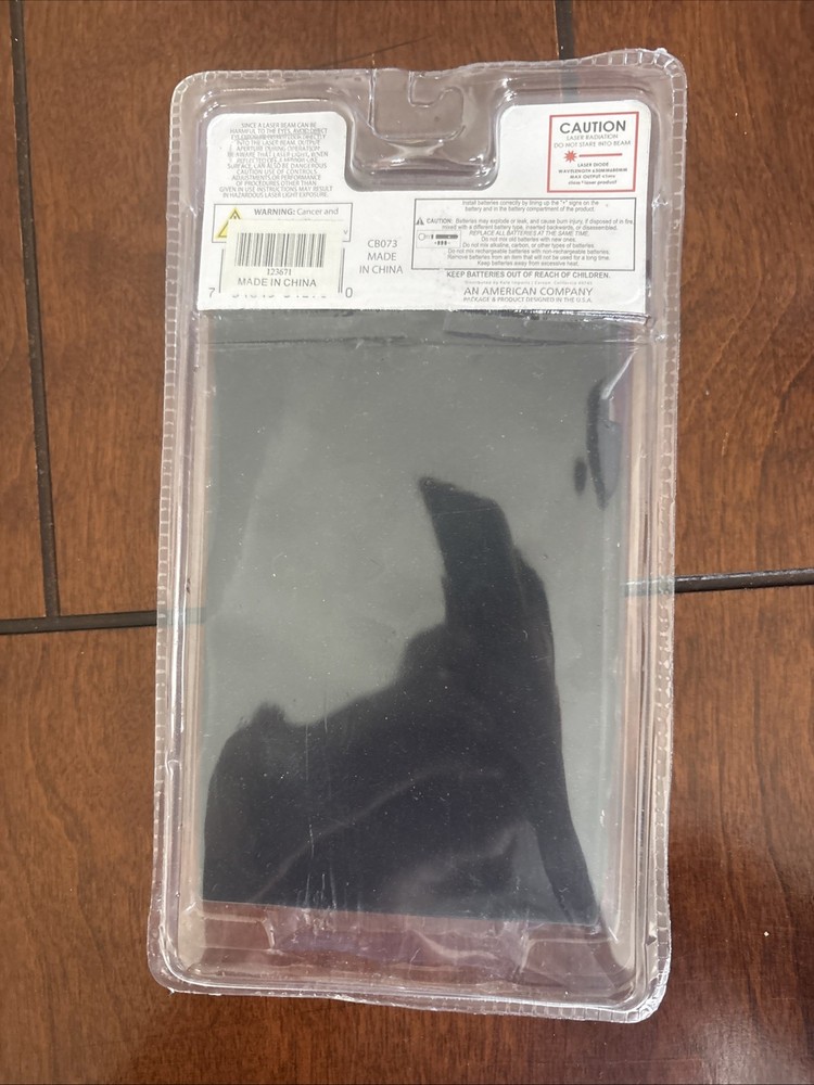 Laser Pointer Keychain with 42 Interchangeable Asst. Pattern Tips