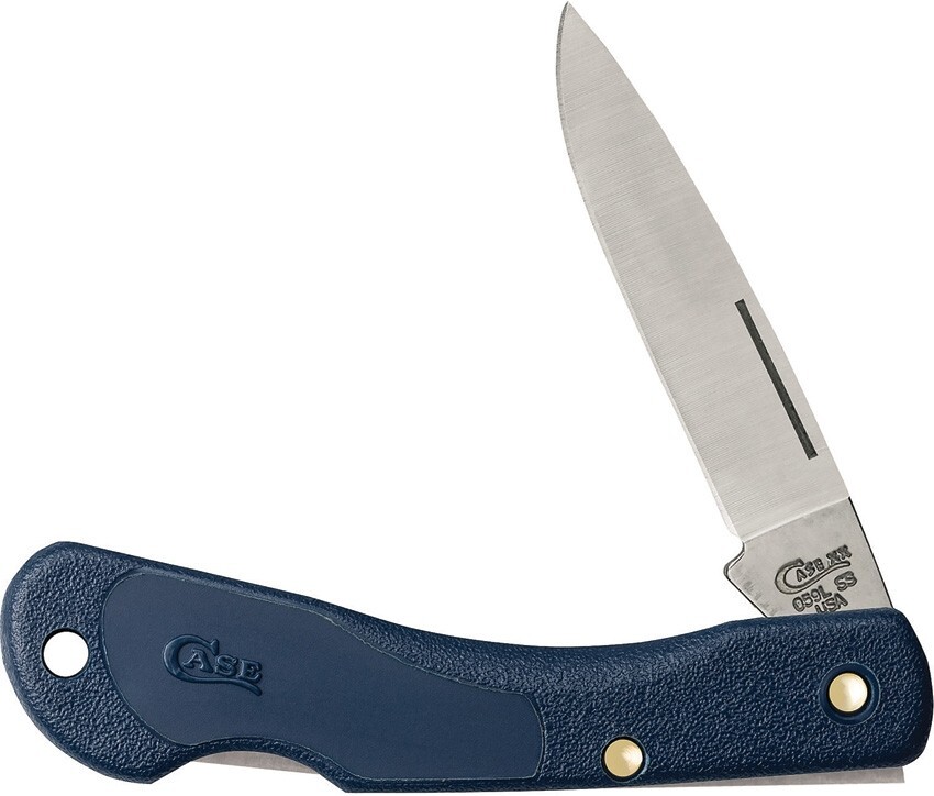 Case XX pocket knife Blue handles Lightweight Lockback