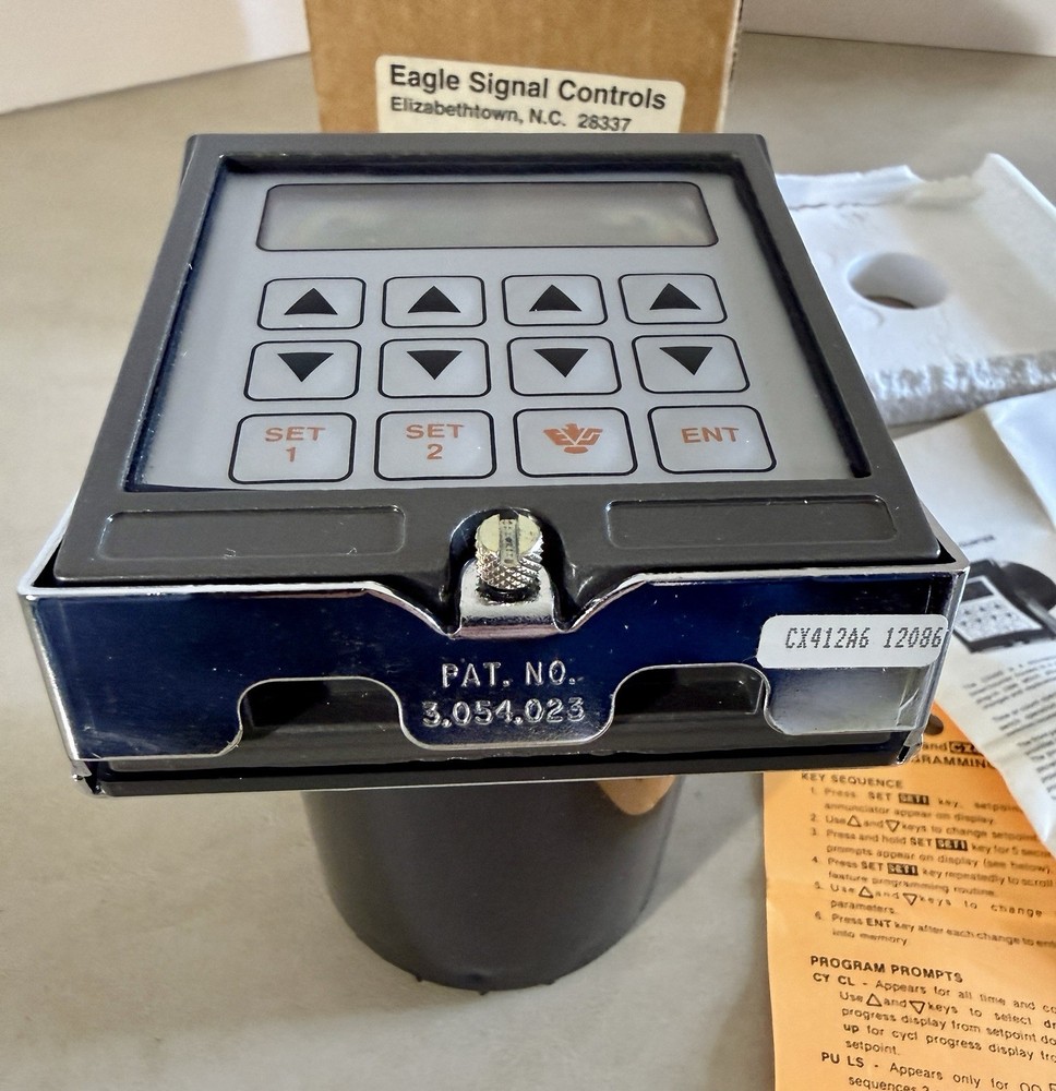 Eagle Signal Controls CX412A6 Dual Setpoint Solid State Timer Counter - New NOS