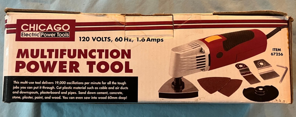 Chicago Electric Power Tools MultiFunction Power Tool - Item 67256
