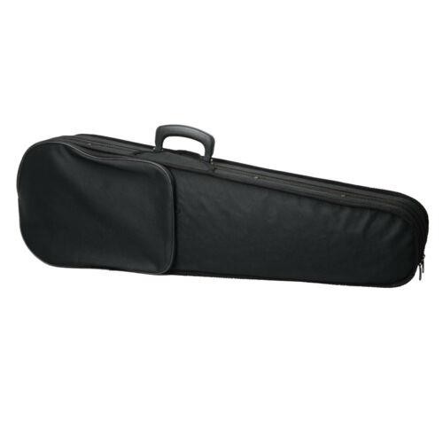 4/4 Full Size Violin Hard Case Basic Professional Triangular Shape Black