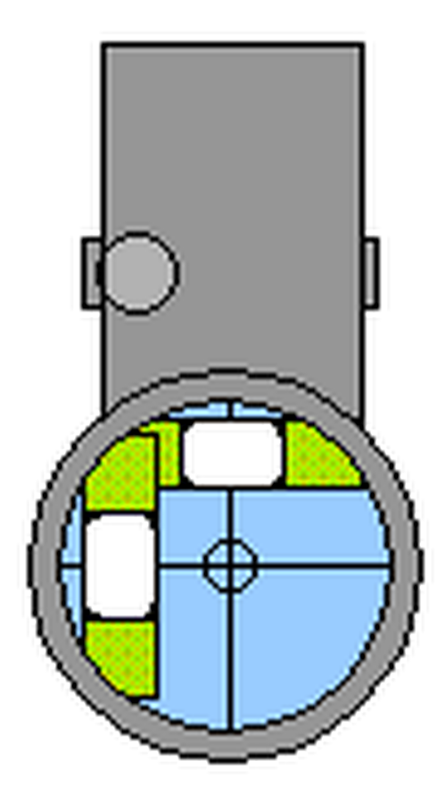 GRS Densitometer Cross Hair Lense