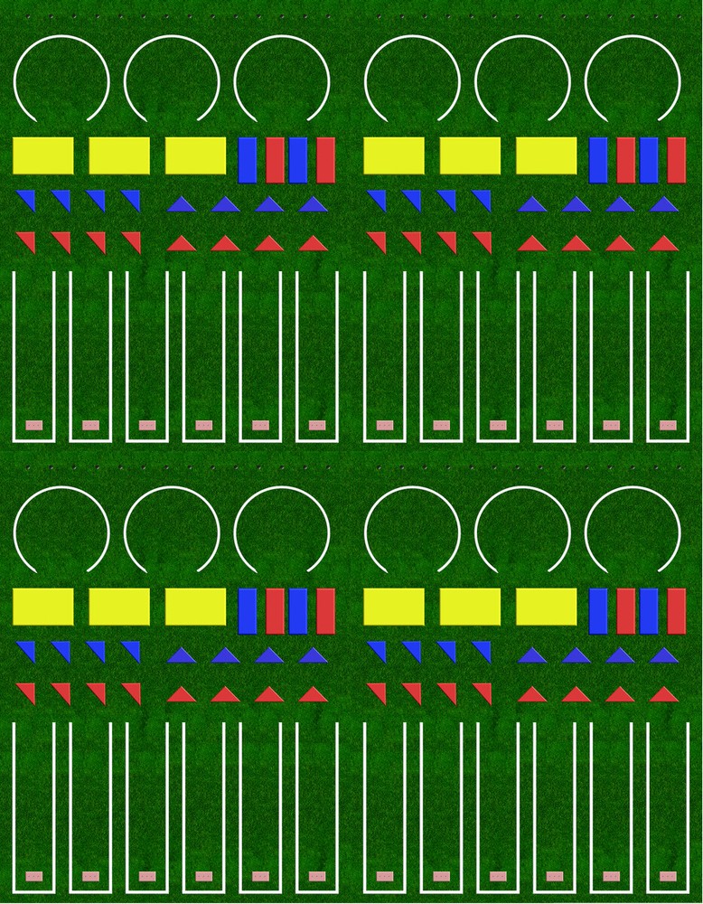 HO Scale Miniature Golf Model Train Scenery Sheets – Fun Train Layout Addition