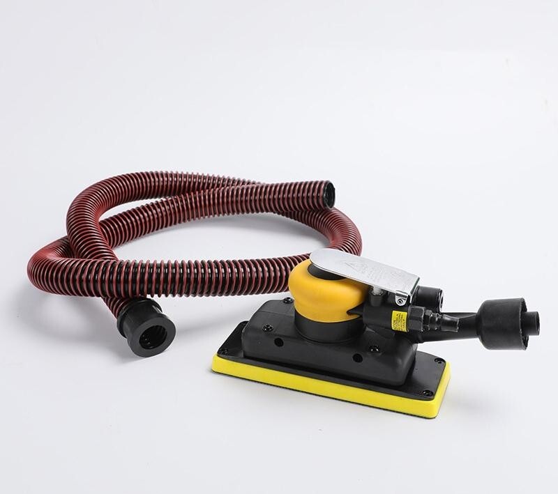 Orbital Sander with Dust Extraction Pneumatic Hook & Loop Palm Sander 70x198mm