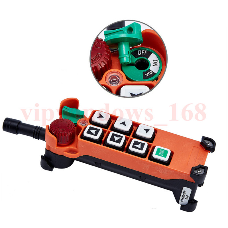 Industrial Wireless Remote Control System Push Button Switch F21-E2 AC/DC12-440V