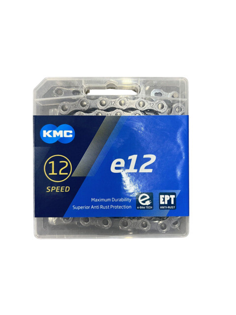 KMC e12 EPT Chain - 12-Speed 136 Links Silver