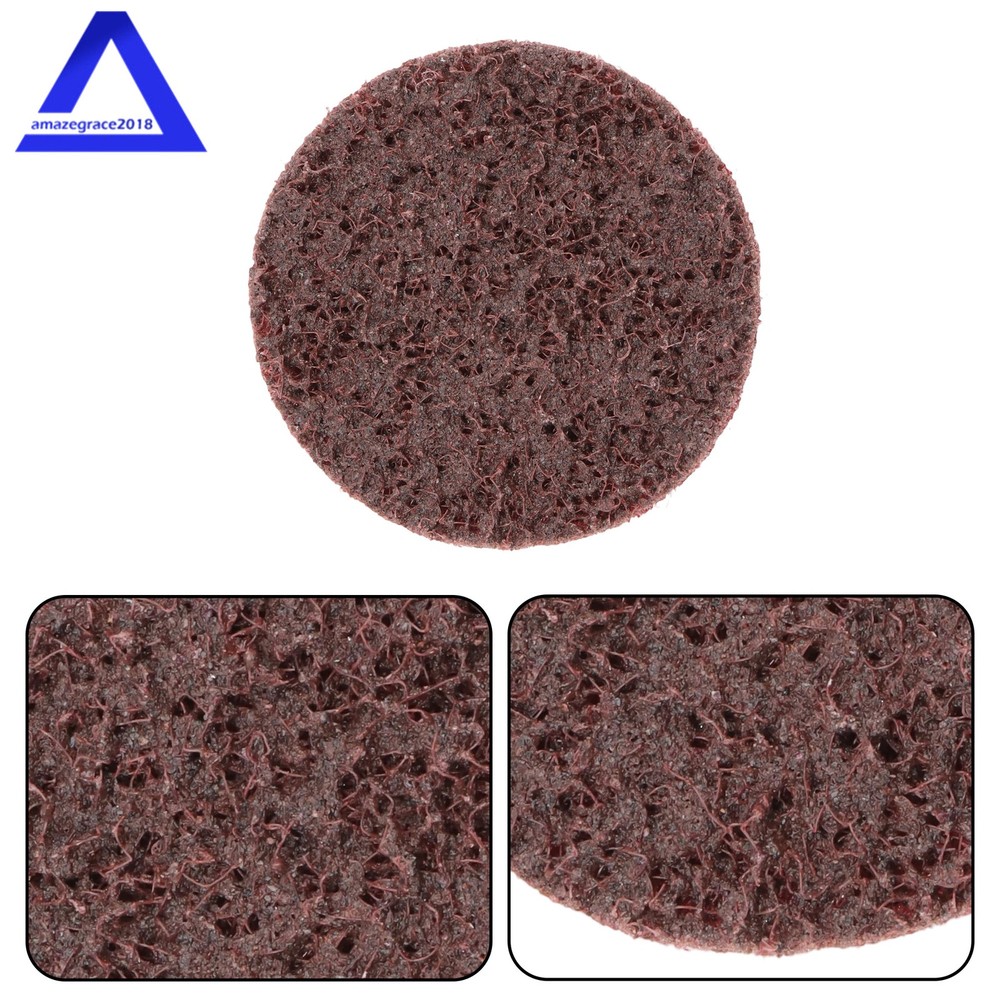 Surface Conditioning Quick Change Discs, 2" Red (Medium) Prep Pad - 25 Pack