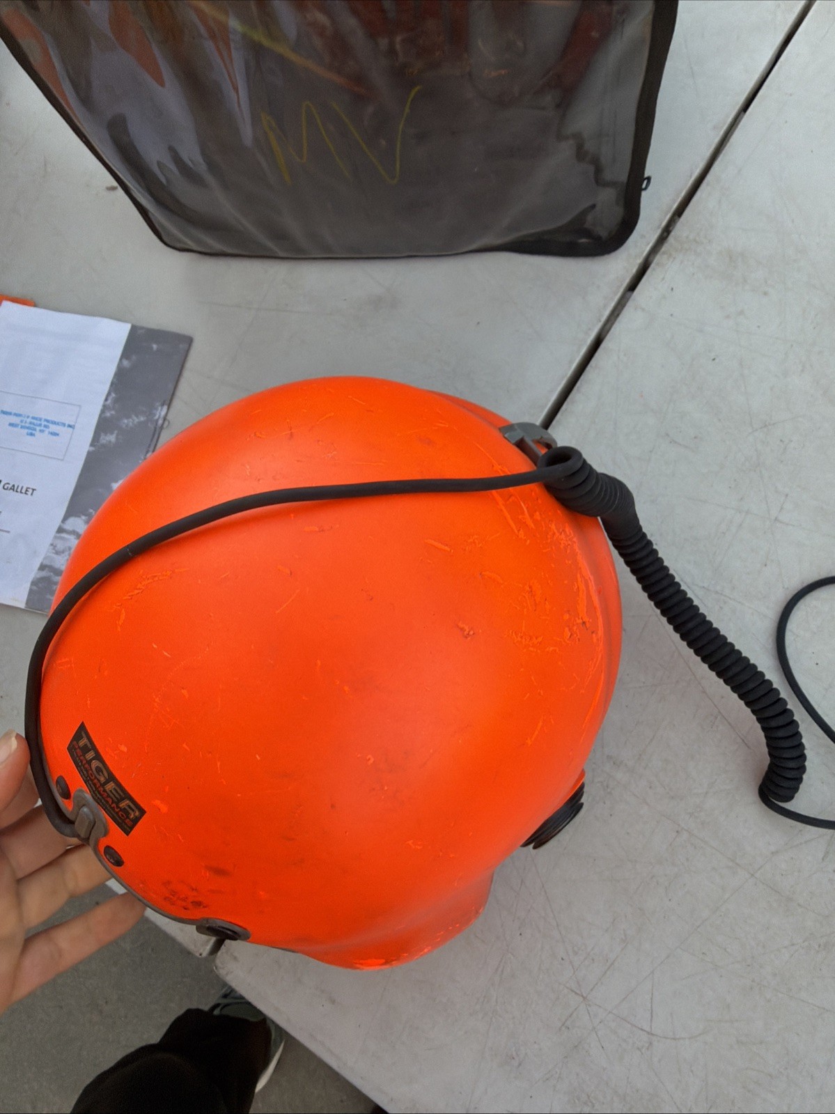 MSA Gallet LH150 Helicopter Helmet NVG - Untested