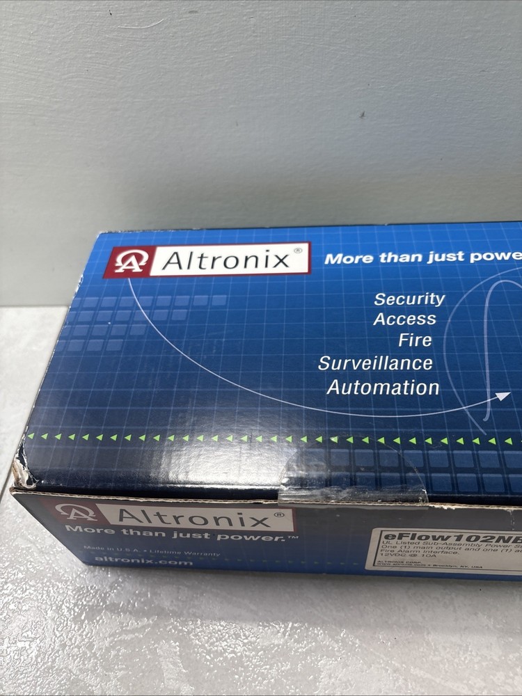 Altronix Eflow102NB-Power Supply/Charger Board