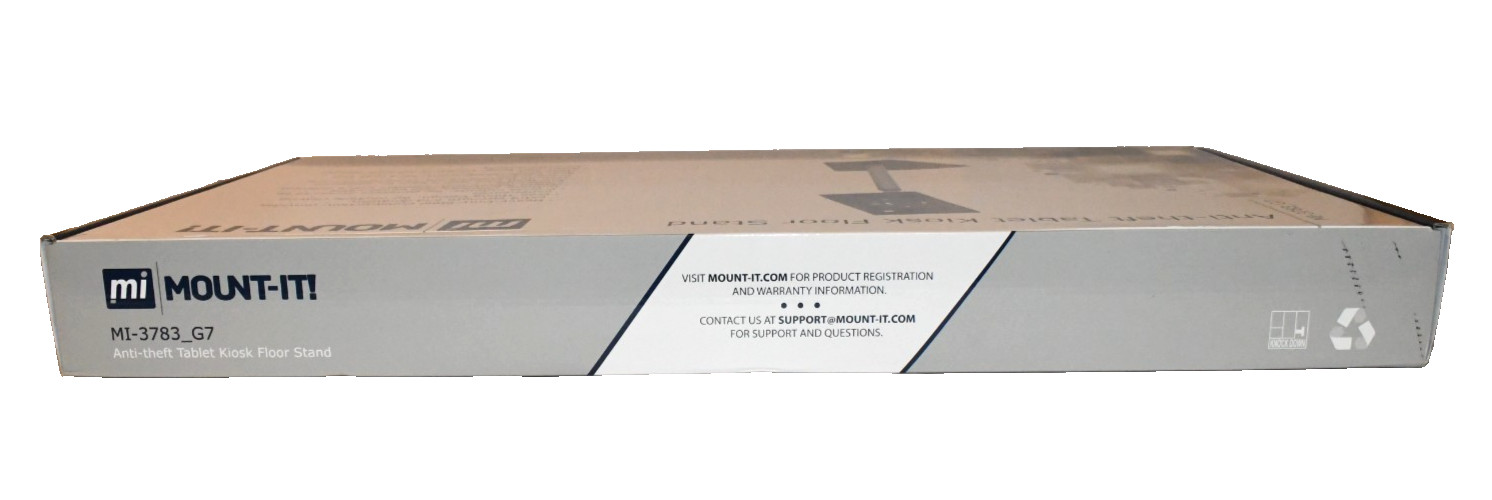 NIB Mount-IT! Anti-Theft Tablet Kiosk Floor Stand Compatible w/ iPad