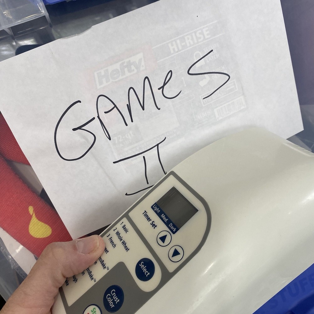 Sunbeam Oster Bread Maker Machine Control Panel for Models 5833 5834 Works