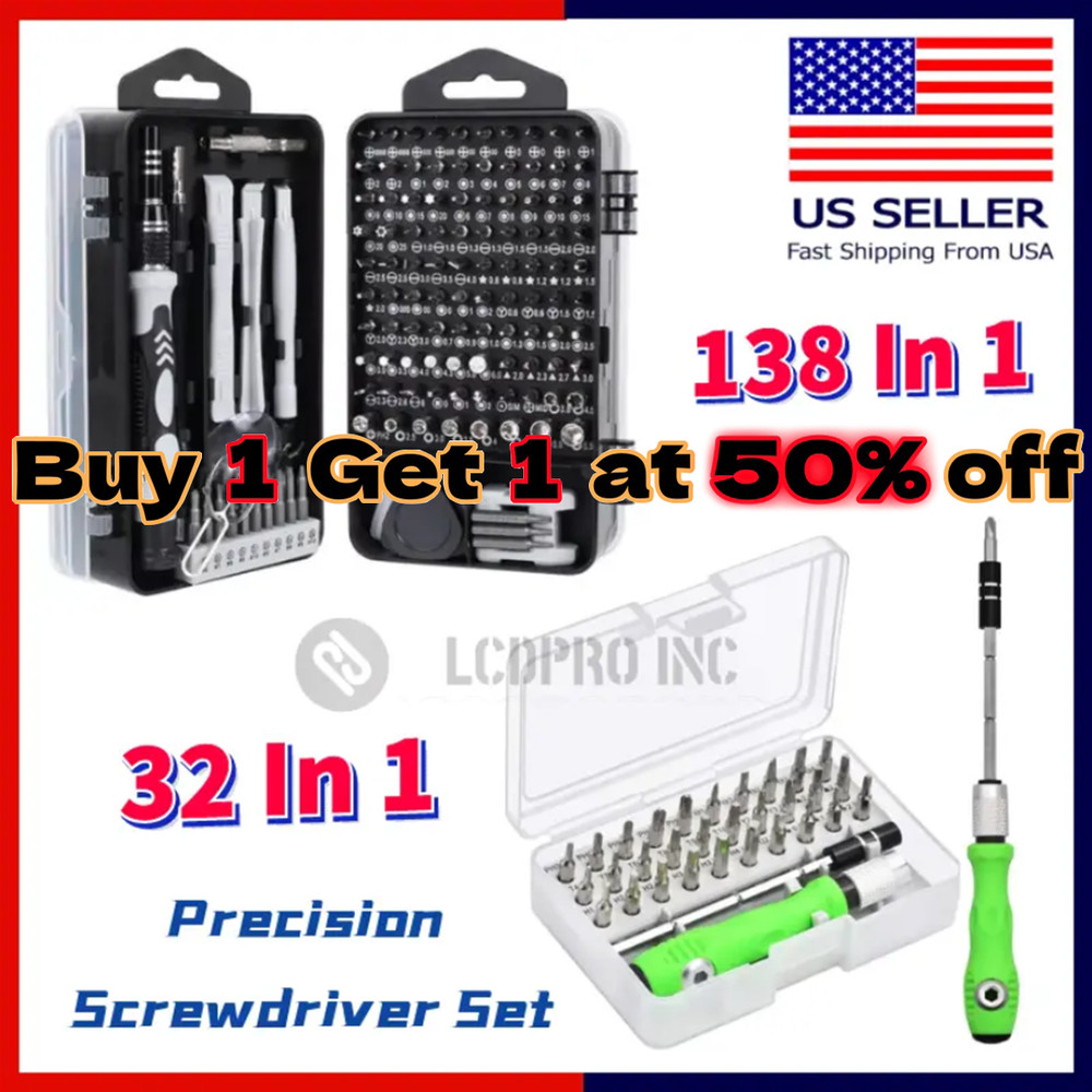 Precision Screwdriver Set Mini 138 in1 Multi-function TORX Magnetic Repair Tool