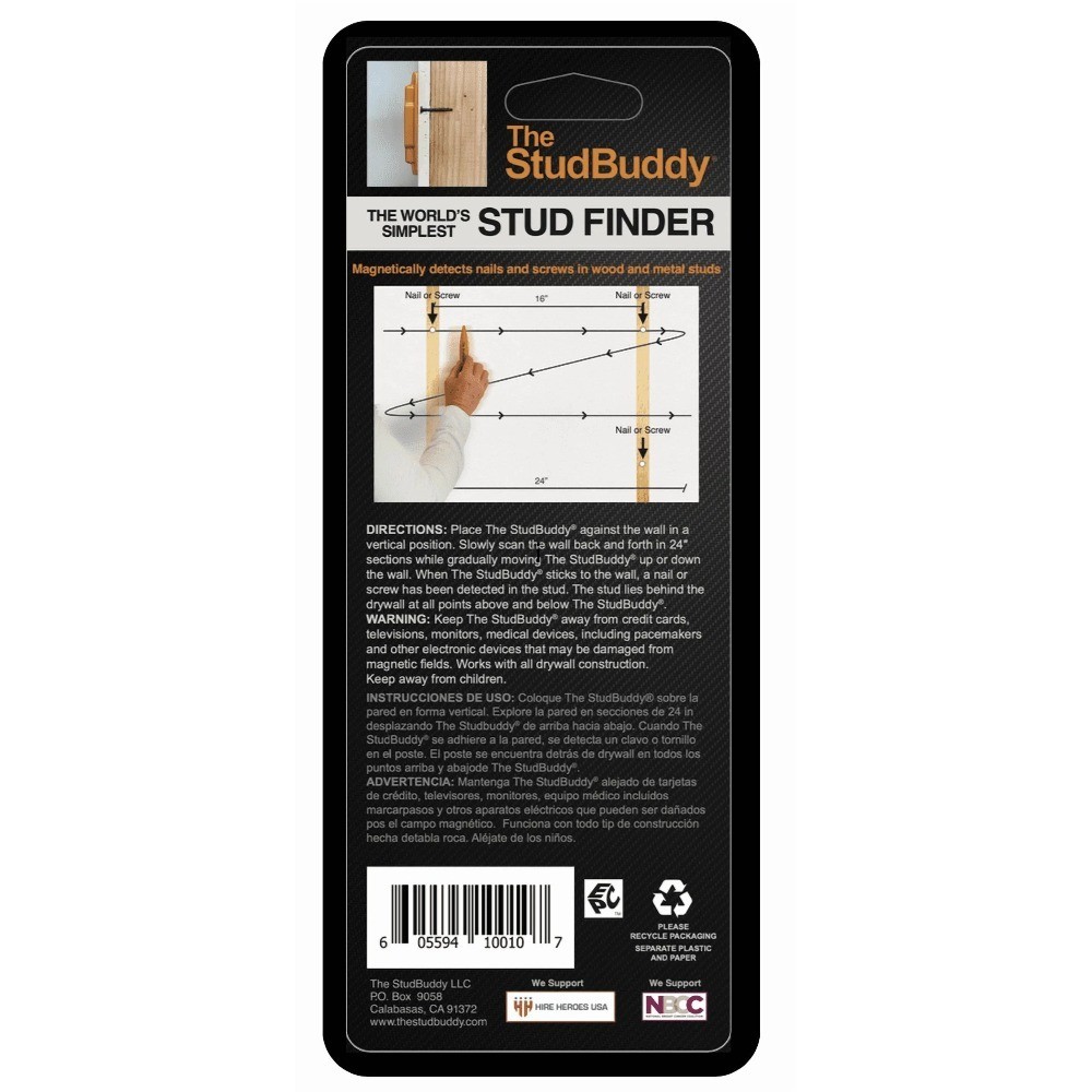 Magnetic Wall Scanner Stud Detector with LCD Display and Audio Alert