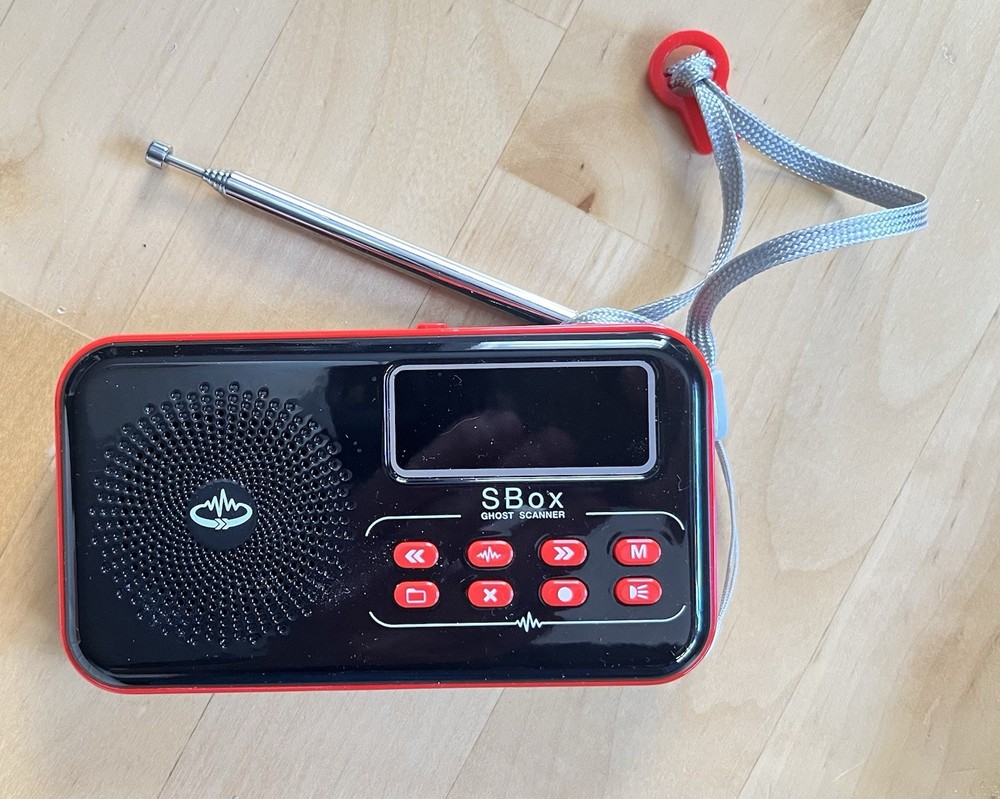 GHOST STOP SBOX S BOX- 1  GHOST BOX SCANNER & RECORDER EVP PARANORMAL HUNTING