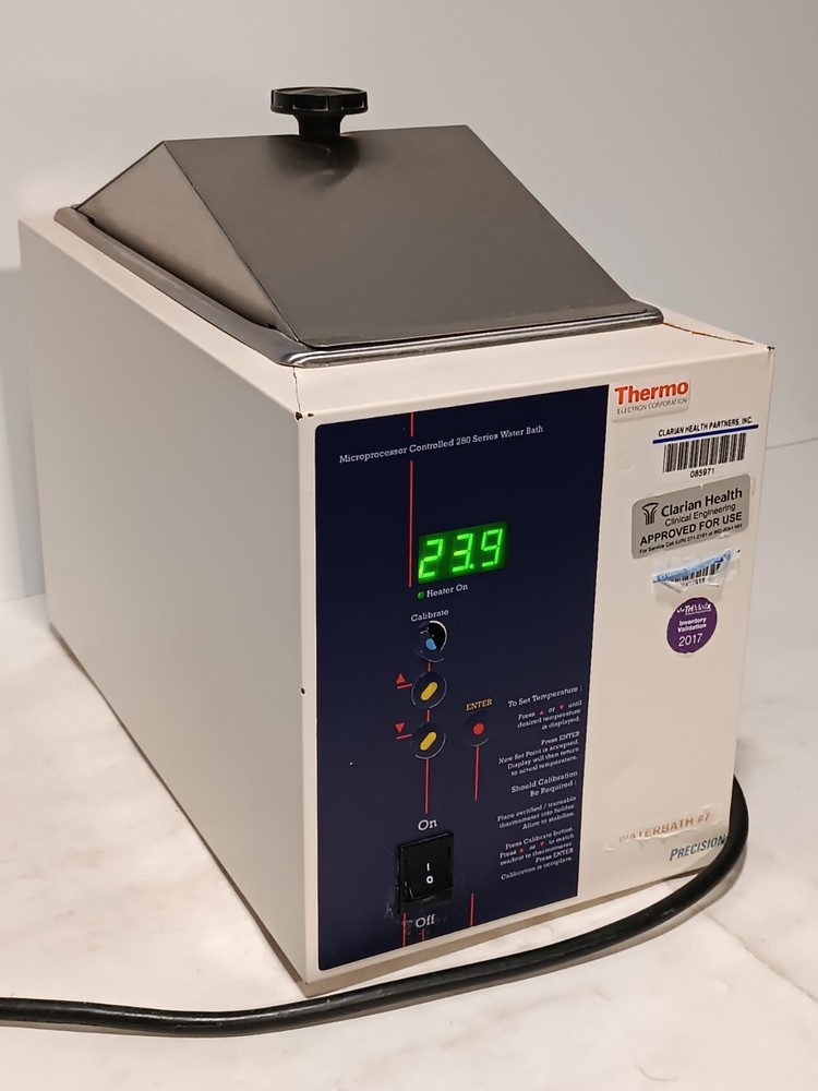 Thermo Scientific Model 2833 Microprocessor Controlled 280 Series Water Bath