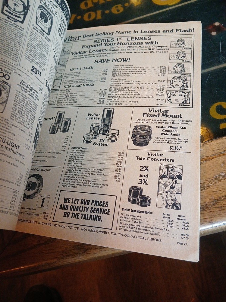 VINTAGE HONEST ABE'S FOCUS ELECTRONICS ELECTRONICS CATALOG