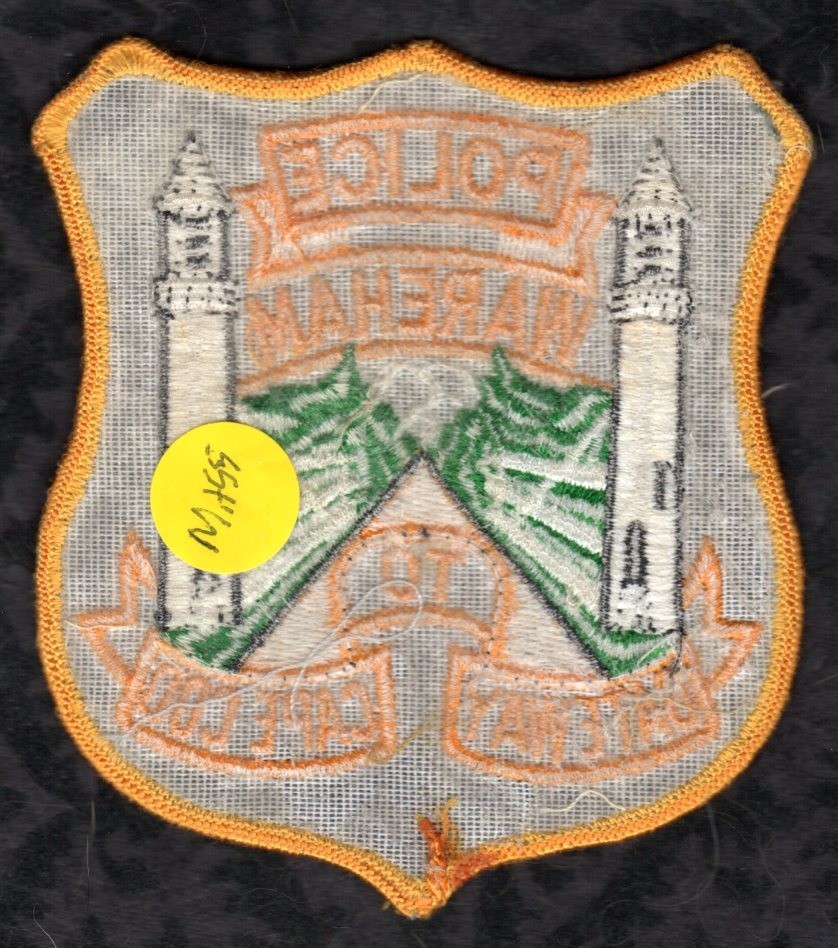 Wareham Massachusetts Police Patch =Guaranteed Authentic