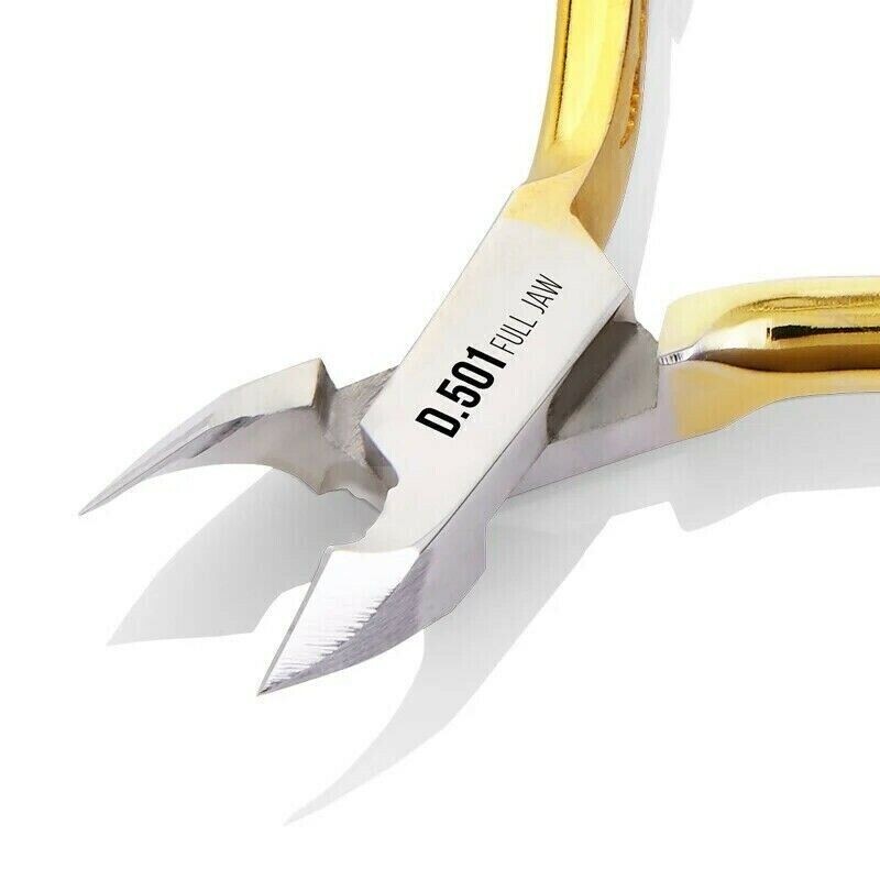 Nghia - Hard Steel Cuticle Nipper D501 Full Jaw - Pack of 5