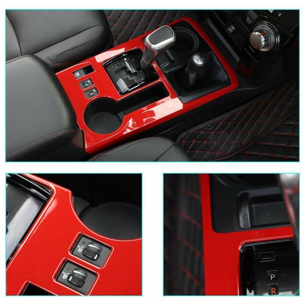 Car Center Console Gear Shift Box Panel Decoration Cover Trim For 4Runner 2010+