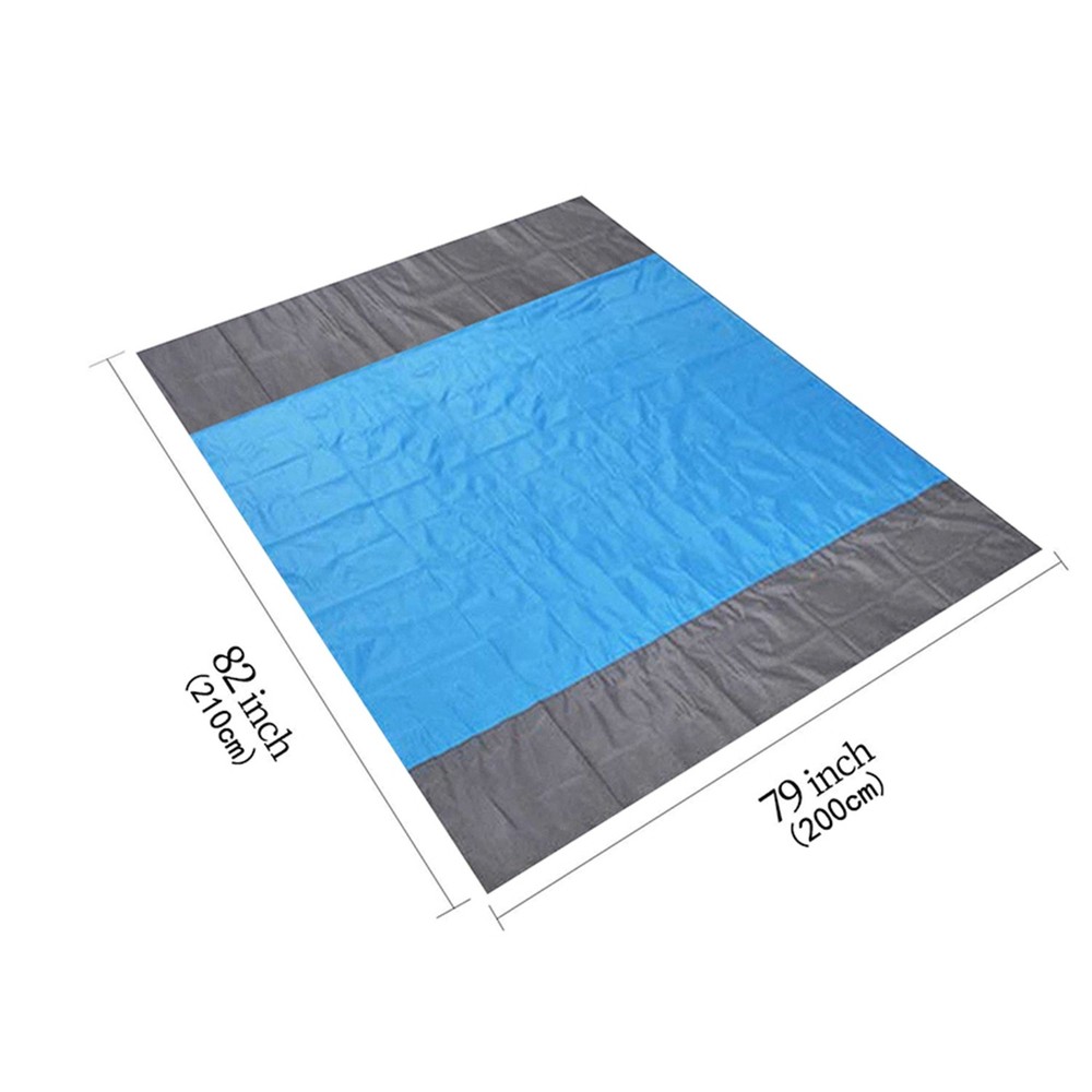 Foldable Waterproof Picnic Mat Set Beach Mat Extra Large Sandfree Beach Blanket