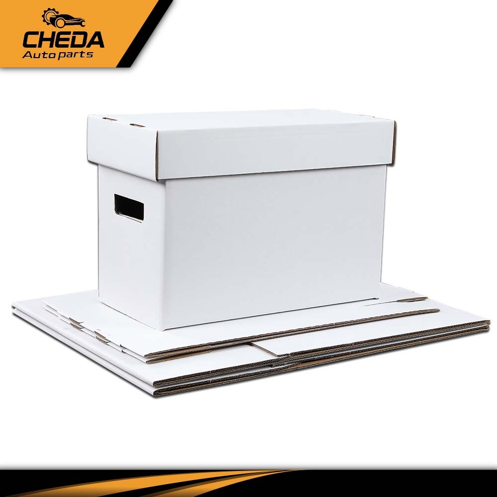 3 Pack Short Comic Book Storage Boxes Holds 150-175 Stackable Archival Cardboard