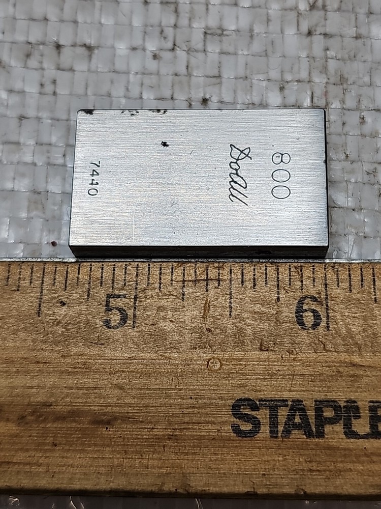 DoALL .800" RECTANGULAR GAGE BLOCK NO. 7440