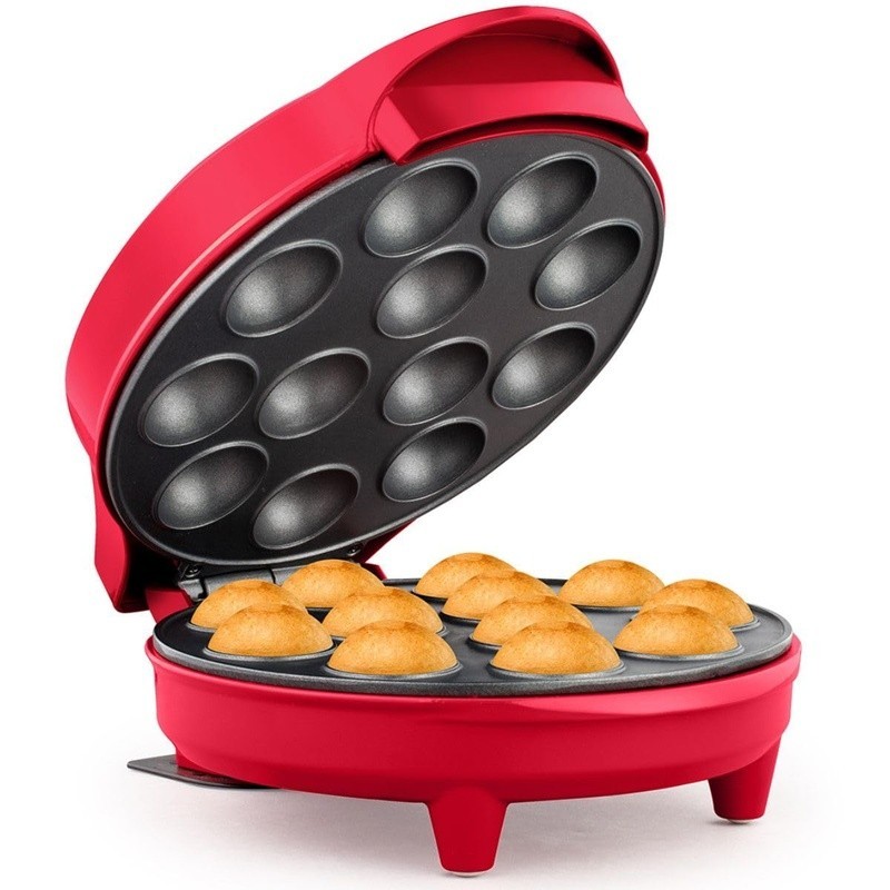 Nonstick Cake Pop Maker 12 Cup Fast Baking Compact Easy Cleanup Quick Heating US