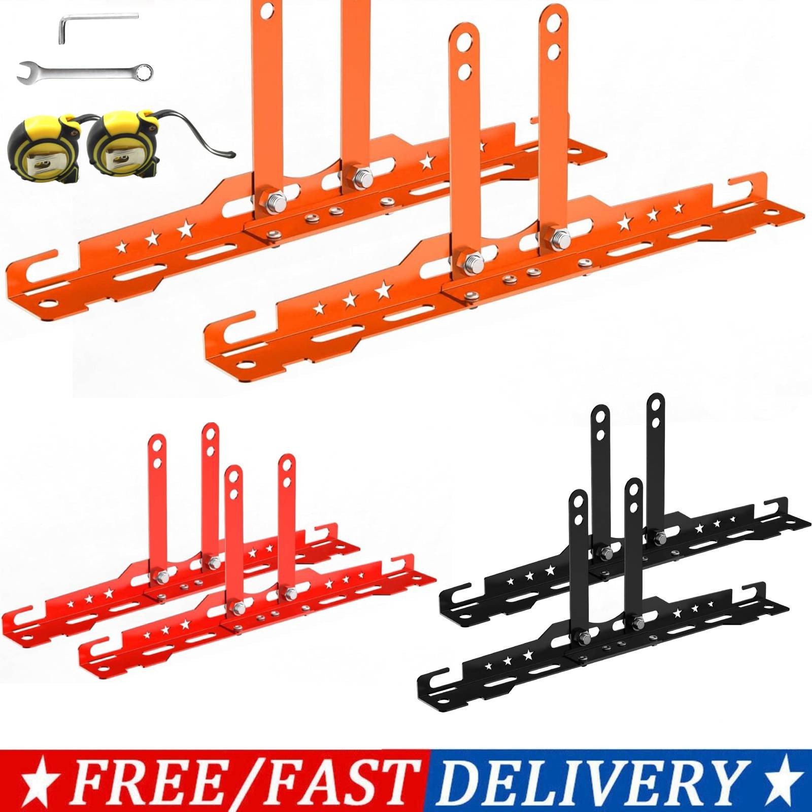 2Pcs Upgraded Wheel Toe Alignment Tool Plate Kit with 2Pcs Measuring Tapes 2025