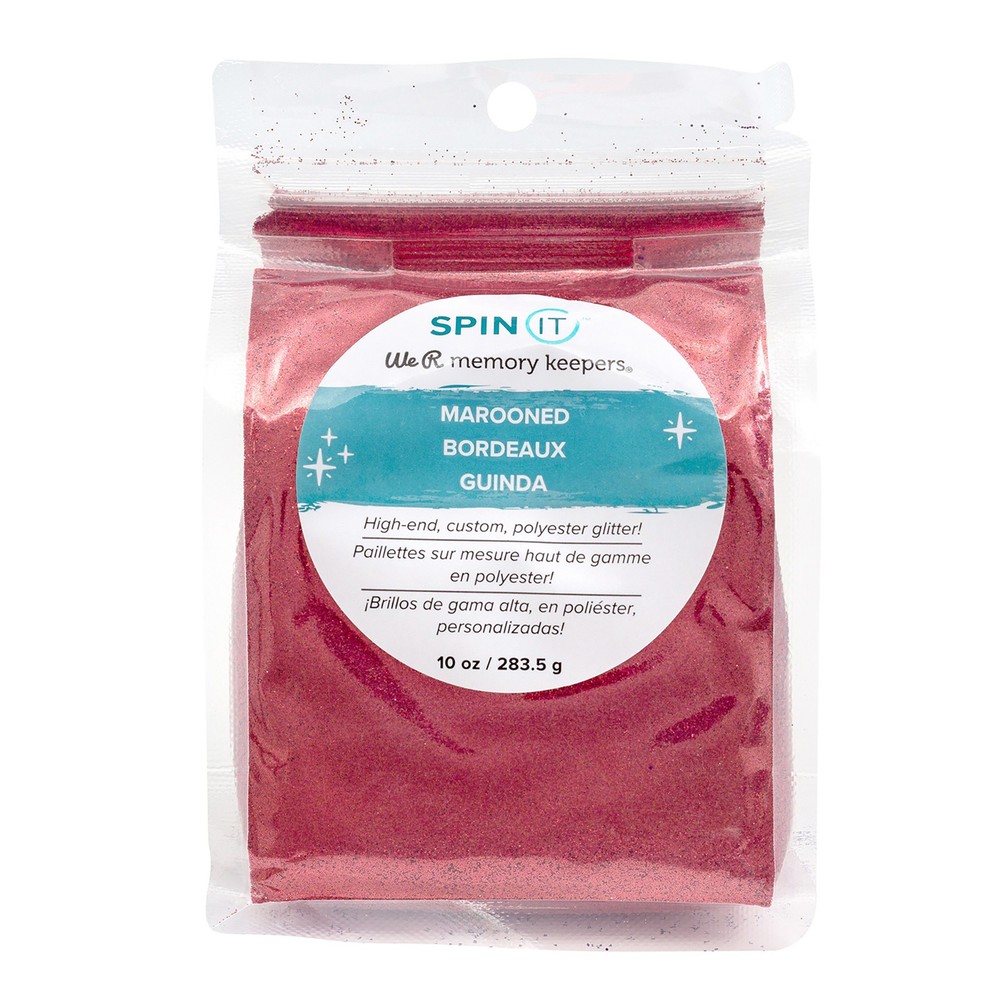We R Spin It Extra Fine Glitter 10oz-Marooned
