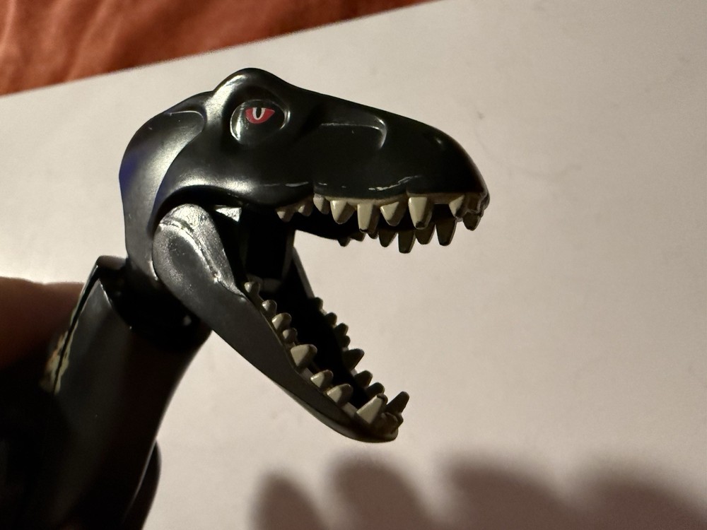 Generic Indoraptor Dinosaur Black Building Block Figure