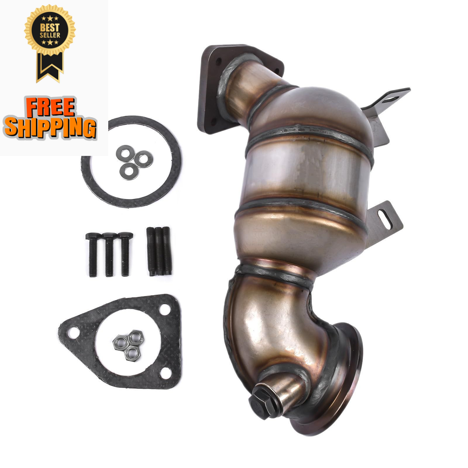 NEWZQ Front Catalytic Converter Compatible with Chevy Cruze 2011-2016 Sonic...