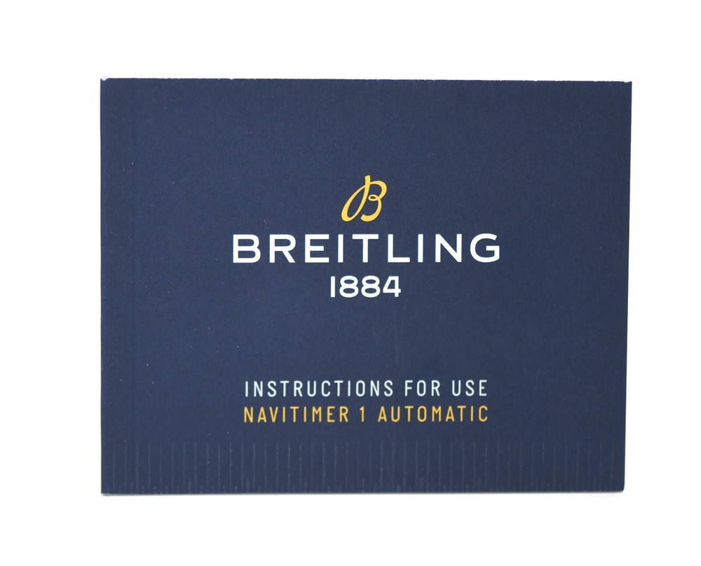 Breitling Navitimer 1 Booklet Manual