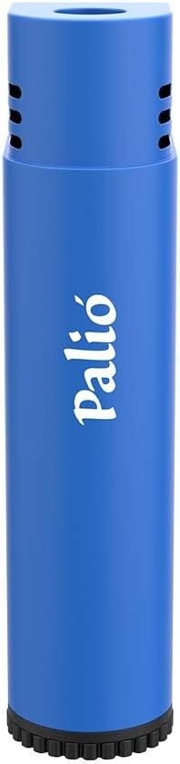 Palio Torcia Single Jet Flame Lighter, Refillable, Adjustable Torch Flame, Blue