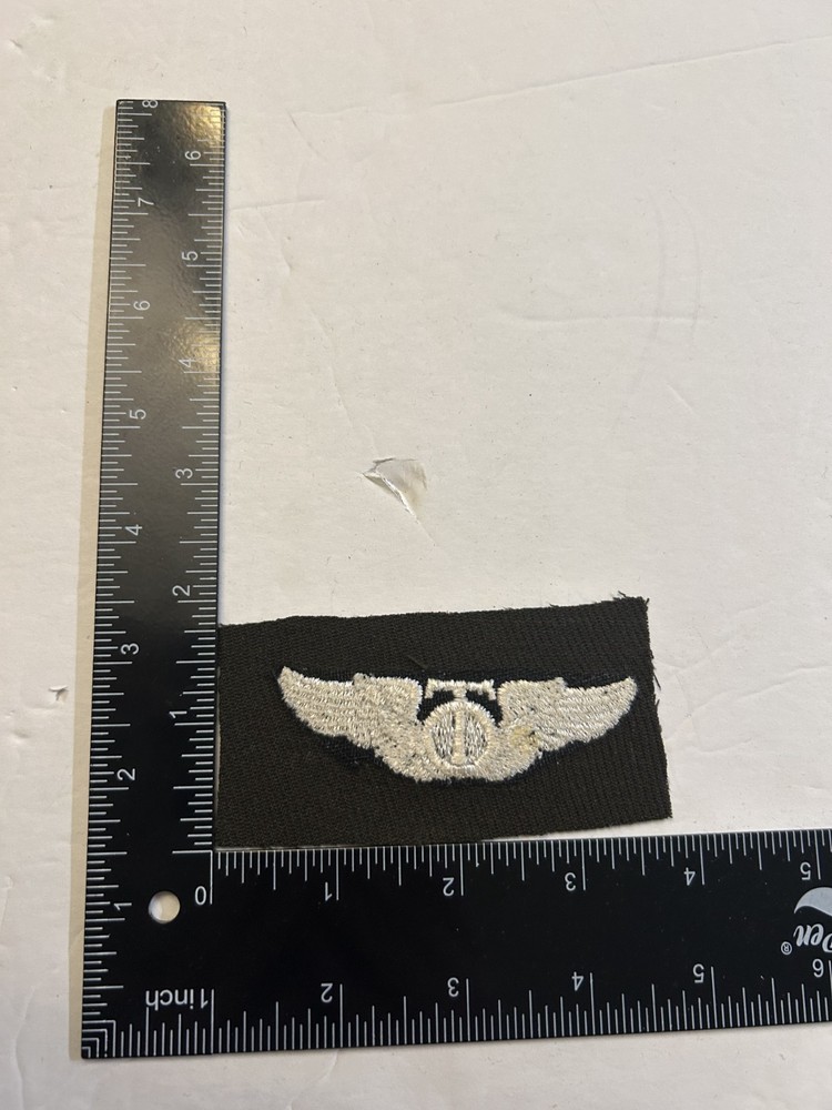 MH975 Original US AAF WW2 Cloth Wing Technical Observer IR2D