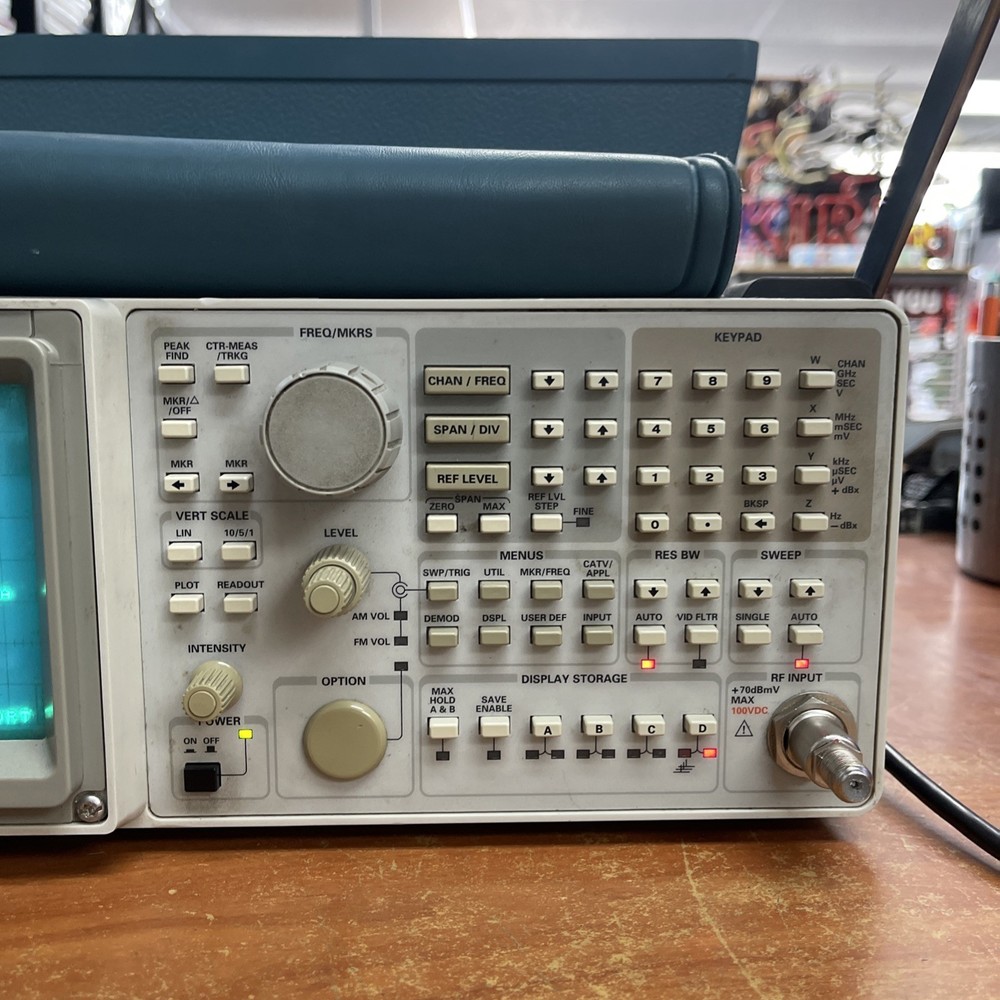 Tektronix 2714 Spectrum Analyzer unit only , 75ohm, UNTESTED