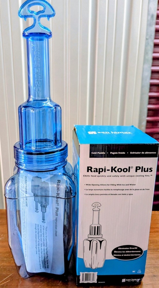 San Jamar RCU64V2 Rapi-Kool Plus Cold Paddle, 64 oz Capacity
