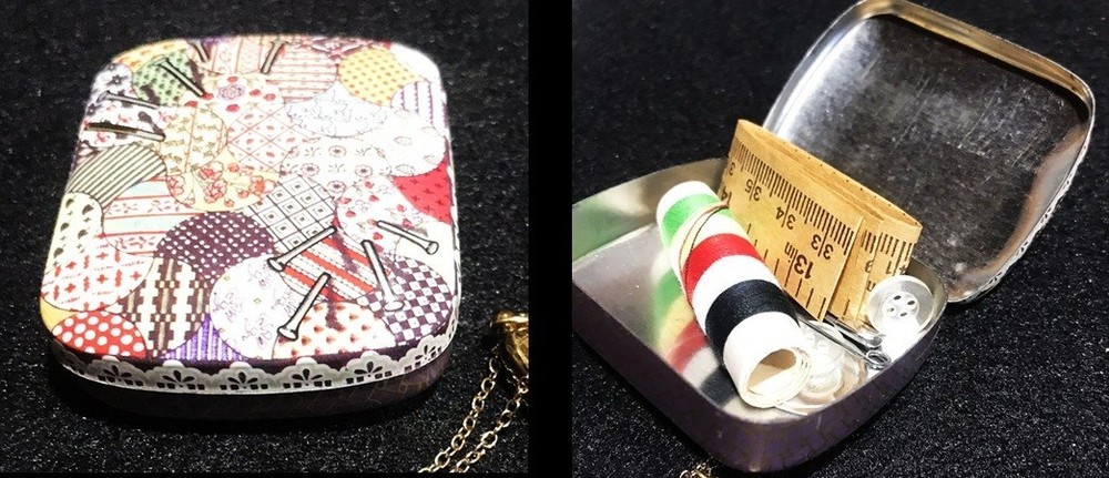 Antique Sewing Lot - ThreadMaster/Scissors/Thread/Pin Cushion/Measure Tapes NICE