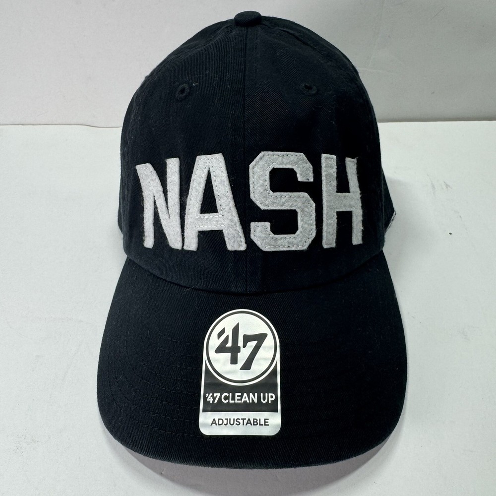 Vanderbilt Nash 47 Clean Up Hat Black Adjustable