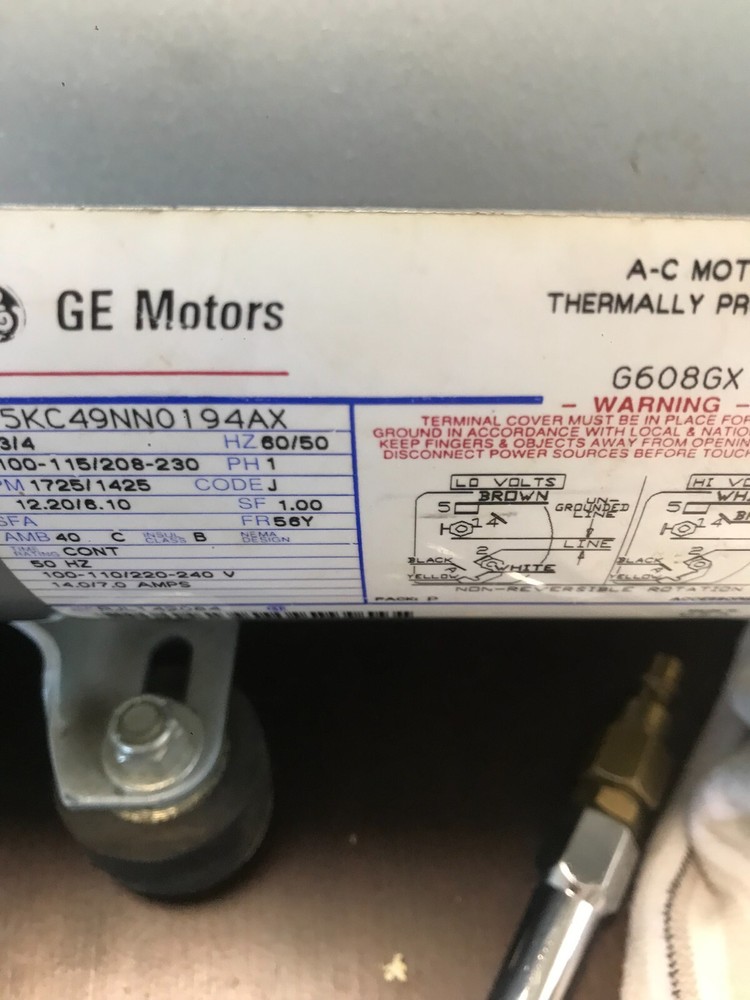 Air Systems International Compressor 3/4 Hp BAC-10S