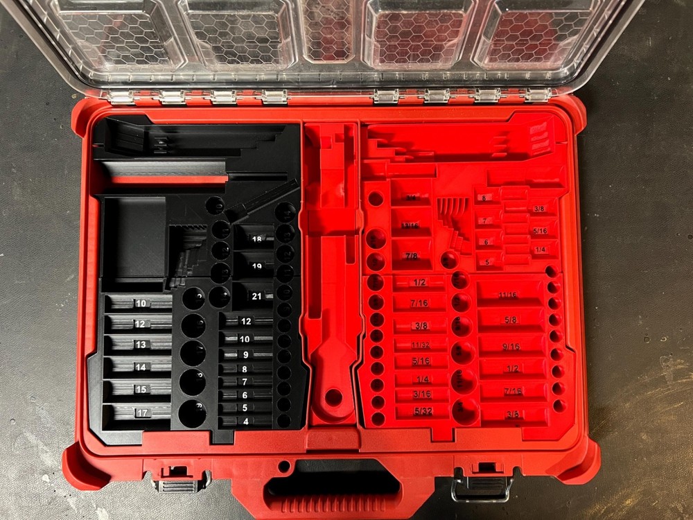 Craftsman Versa Stack 230 pc Socket Organizer for Milwaukee Packout