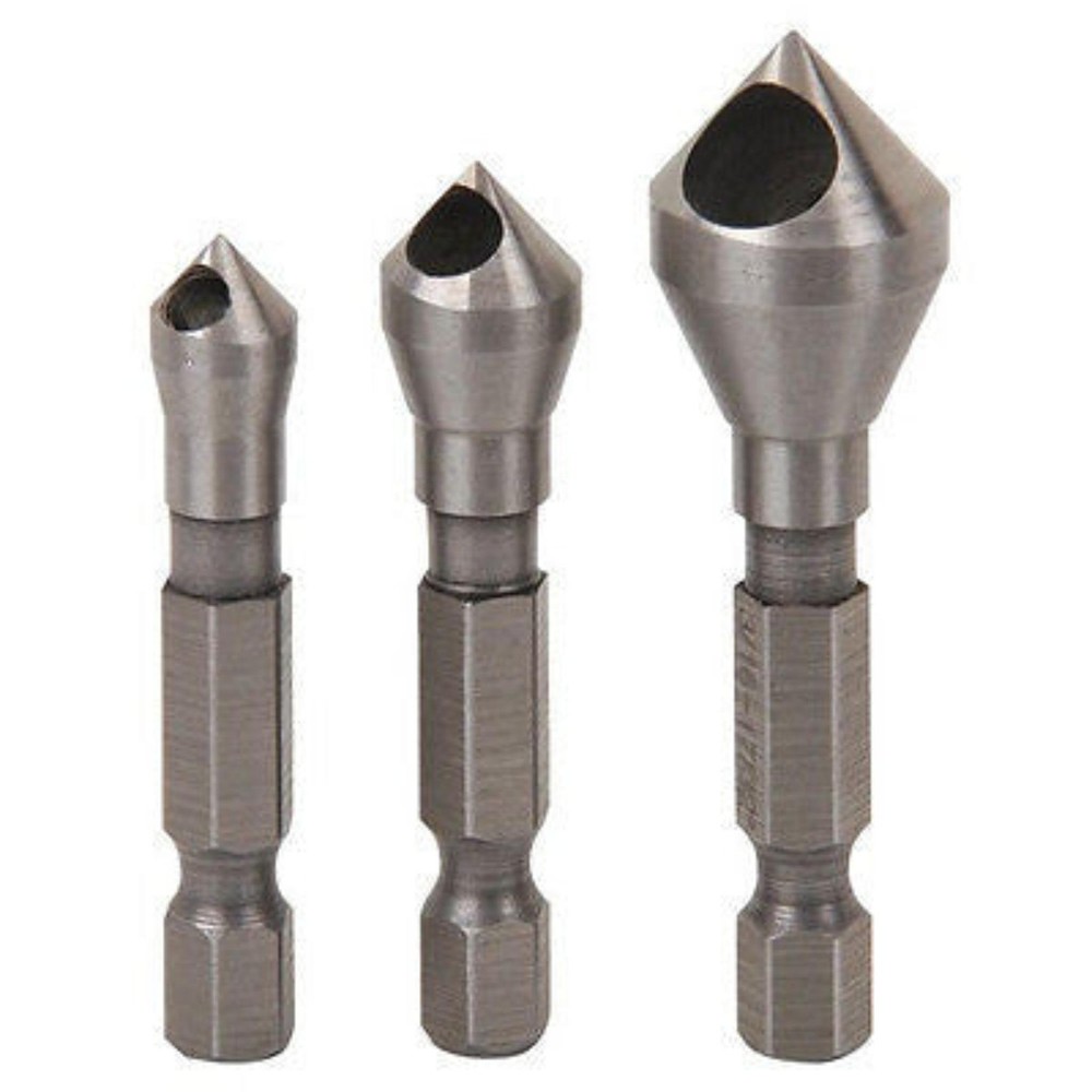 3 Piece Countersink Deburing Tool