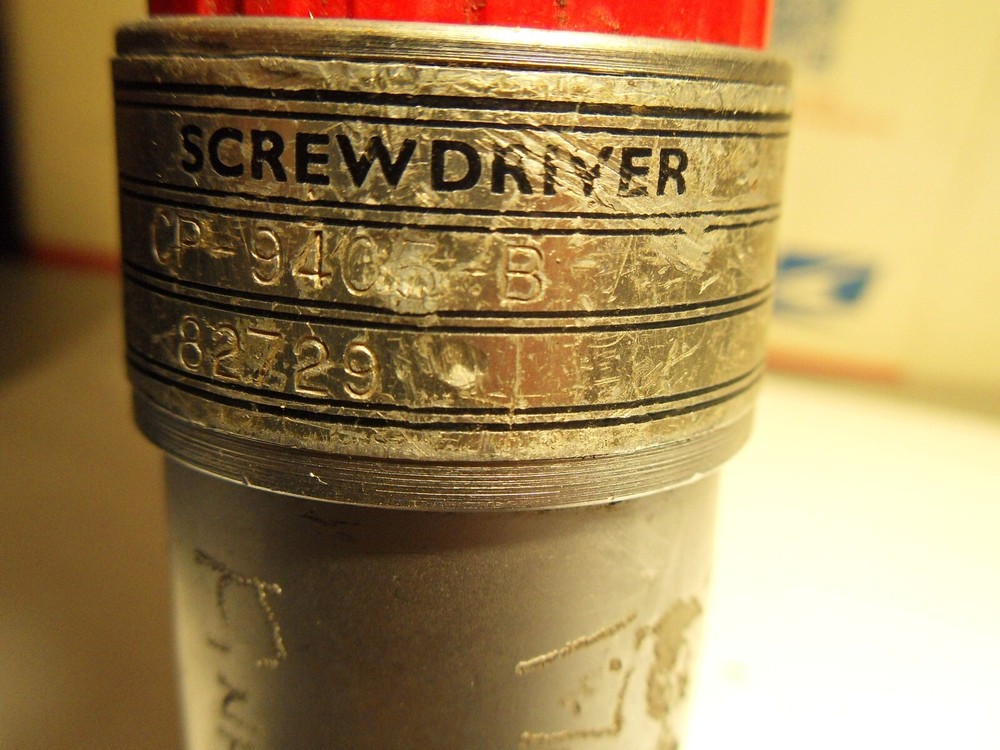 CHICAGO PNEUMATIC TOOLS 1/4” NUTSETTER INLINE AIR SCREWDRIVER, CP-9405-B